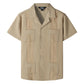 Boys' Cotton Guayabera Shirt – Four Pockets