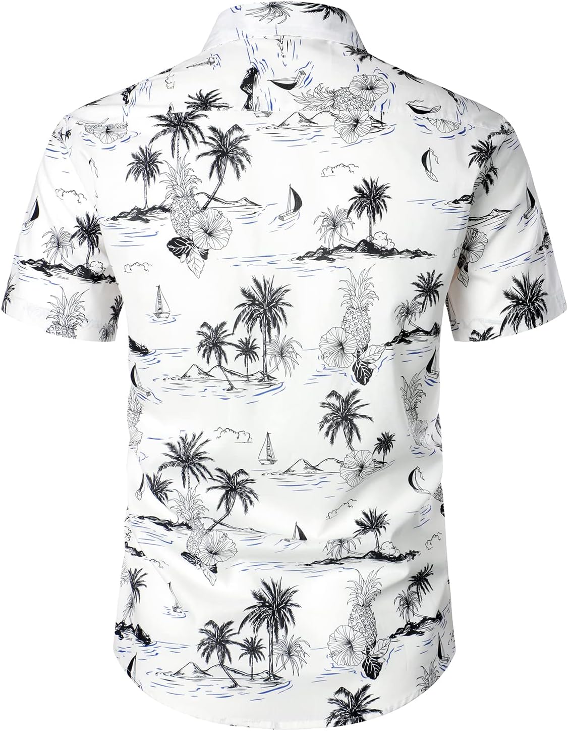 JOGAL A335 in WhitePineaFlower, back view