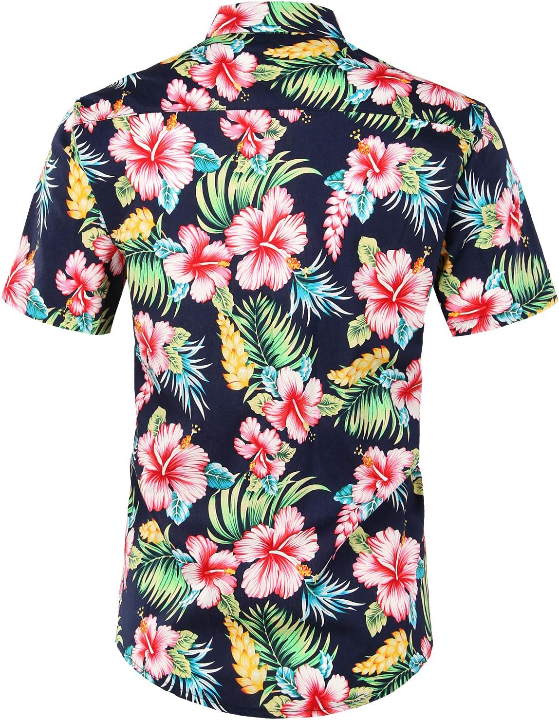 JOGAL A335 in NavyHibiscus, back view