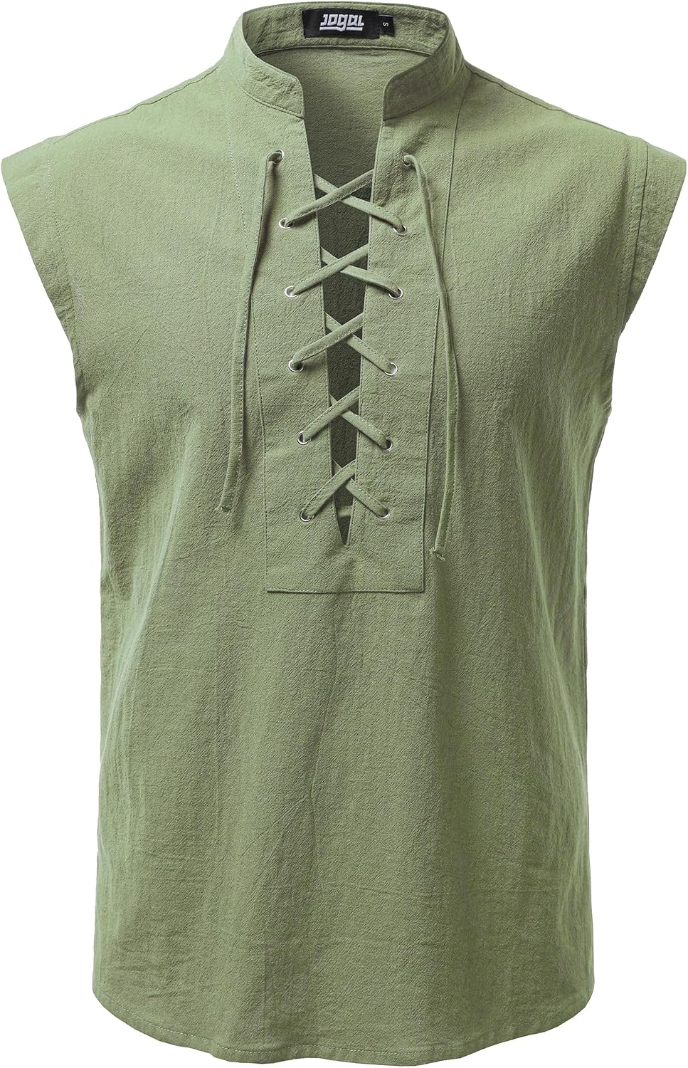 JOGAL A556 shirt in Army Green, front view