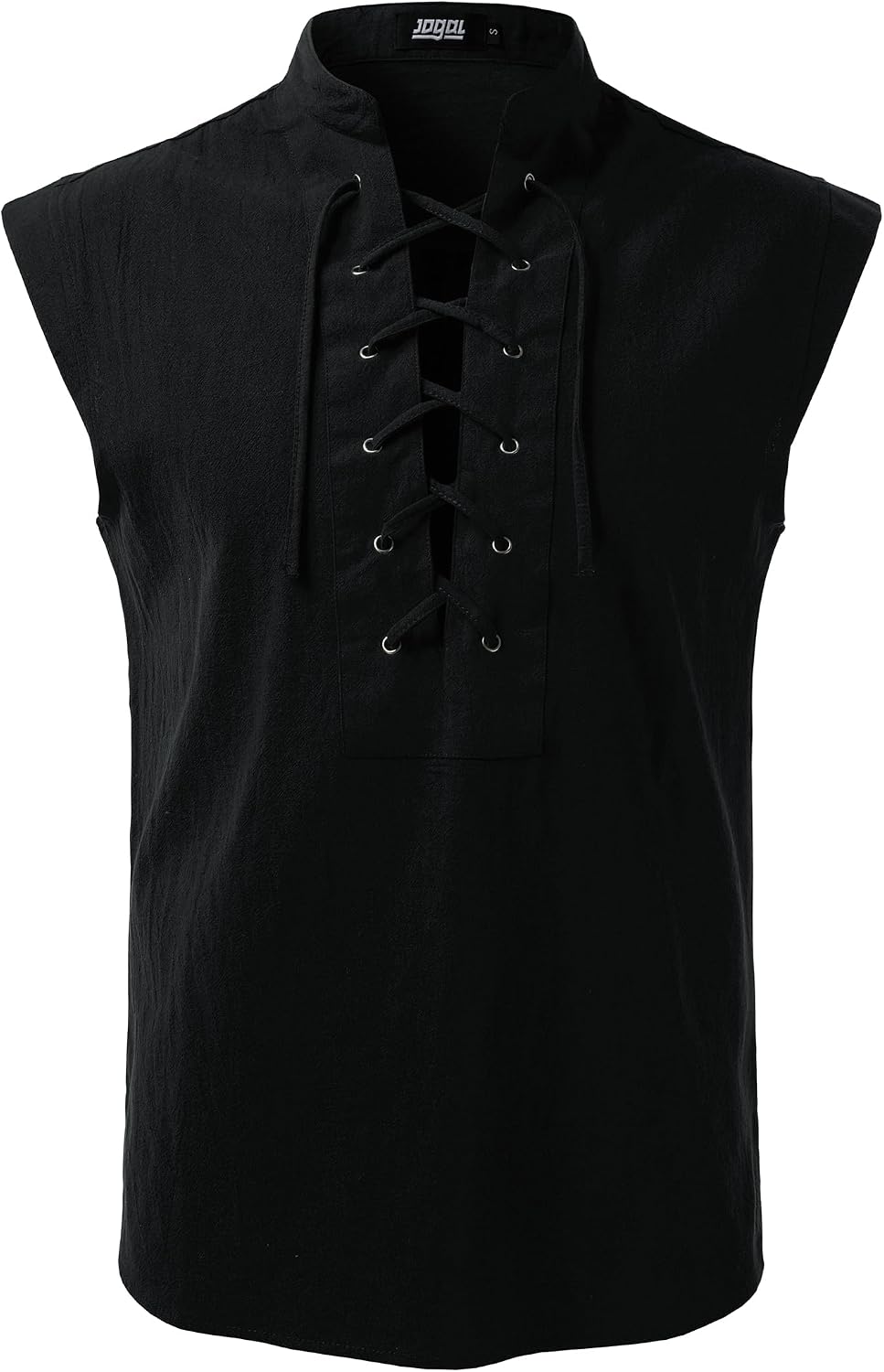 JOGAL A556 shirt in Black, front view