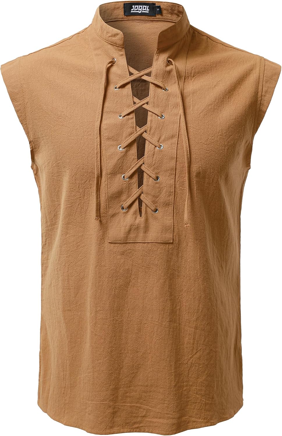 JOGAL A556 shirt in Camel, front view