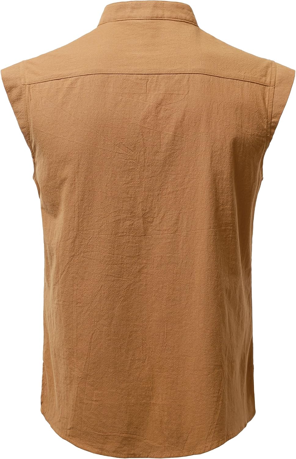 JOGAL A556 shirt in Camel, back view