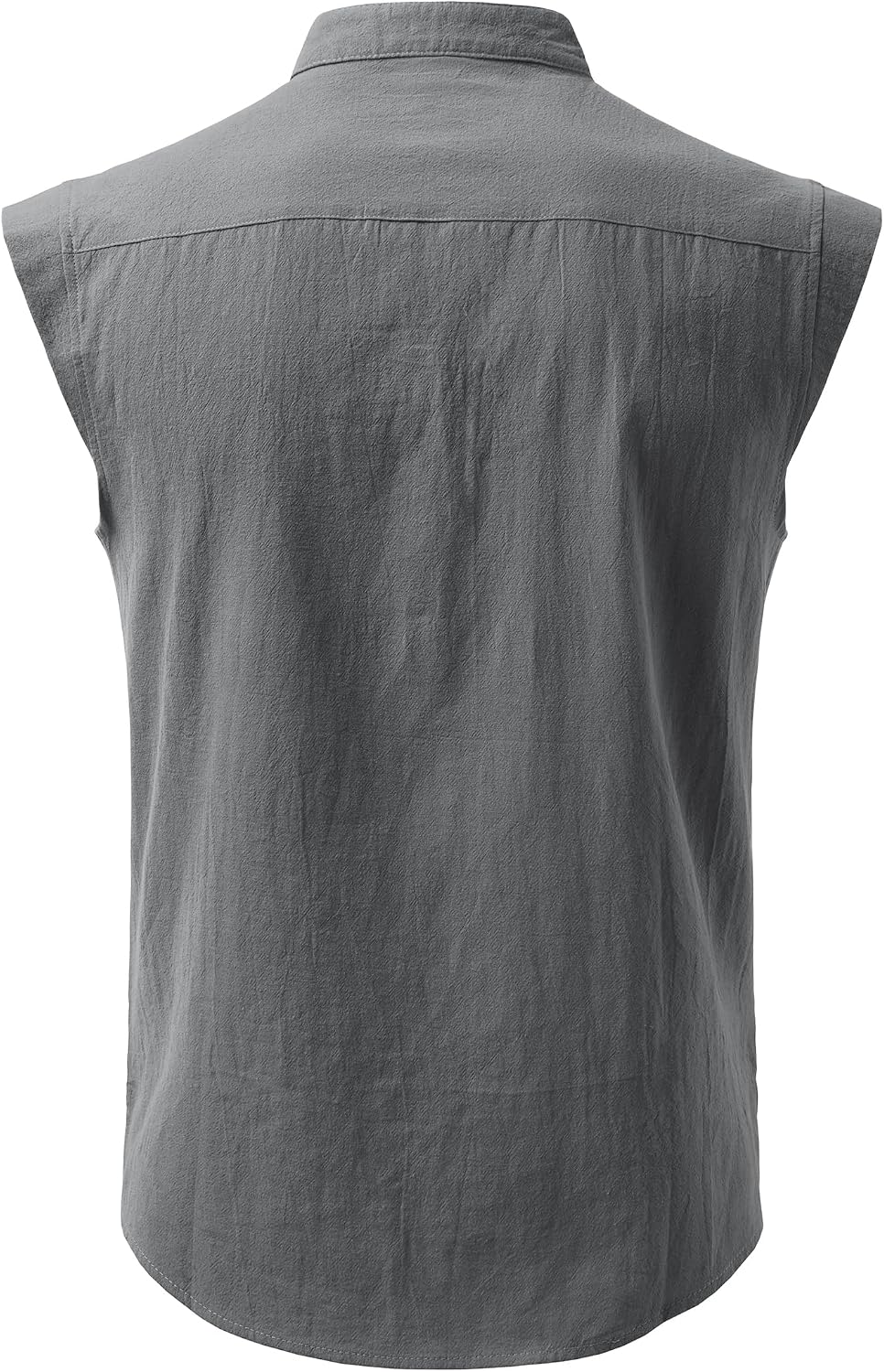 JOGAL A556 shirt in Dark Grey, back view