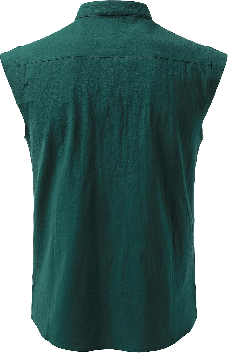 JOGAL A556 shirt in Deep Green, back view