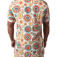 Men's Short Sleeve Dashiki Print Shirt