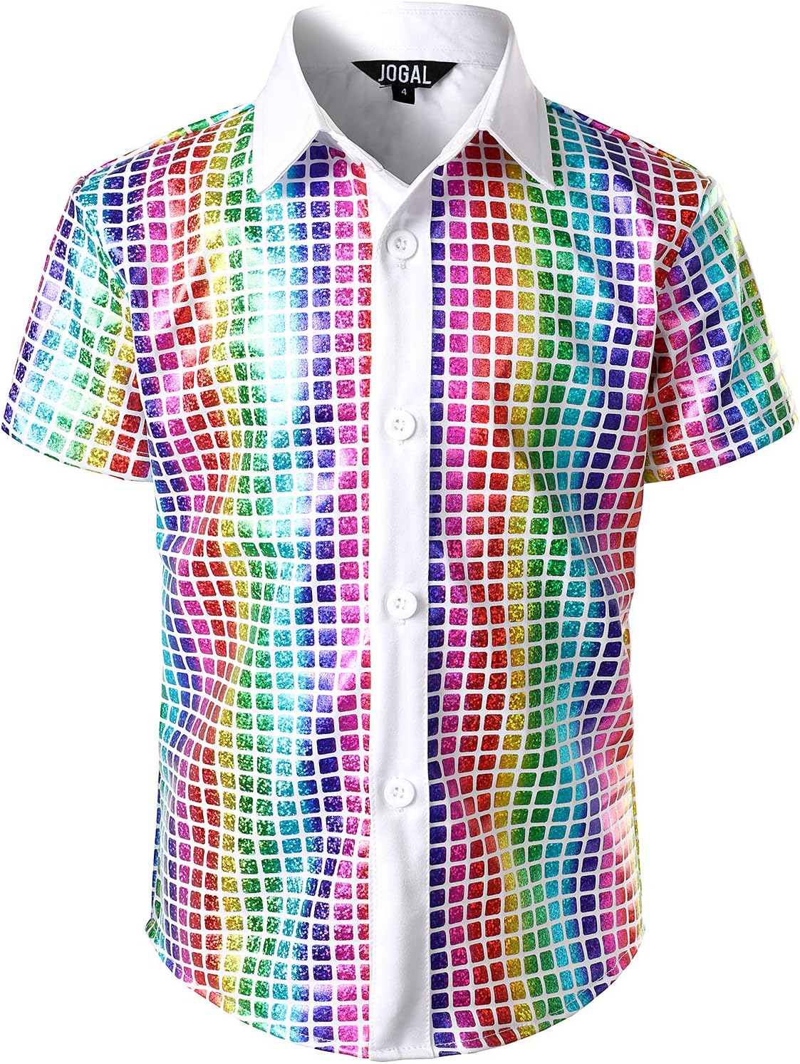 JOGAL C353 in WhiteMulticolour, front view