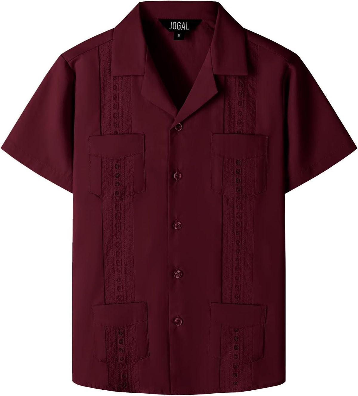 JOGAL C503 in Burgundy, front view