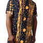 Men's Short Sleeve Dashiki Print Shirt