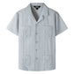 Boys' Cotton Guayabera Shirt – Four Pockets