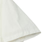 White sample showing the short-sleeve hem and stitching of the JOGAL A503 shirt.