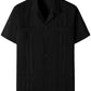 Men's Cotton Guayabera Shirt – Short Sleeve