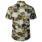 Men's Hawaiian Shirt – Geometric & Floral Prints