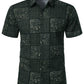 Men's Hawaiian Shirt – Geometric & Floral Prints