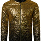 Men's Sequin Bomber Jacket – Zip Front