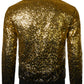 Men's Sequin Bomber Jacket – Zip Front