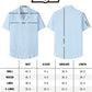 Men's Cotton Guayabera Shirt – Short Sleeve