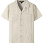 Boys' Cotton Guayabera Shirt – Four Pockets