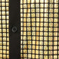 JOGAL A353 men's 70s Disco Sequin Short-Sleeve Button-Down Shirt, detail view