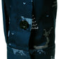 JOGAL A379 men's Christmas Print Long-Sleeve Button-Down Shirt, detail view