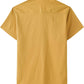 JOGAL Men's Short-Sleeve Work Shirt with Flap Pockets - Ginger - back