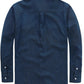 JOGAL A569 men's long sleeve button down work shirt in Deepblue back view