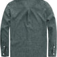 JOGAL A569 men's long sleeve button down work shirt in Deepgreen back view