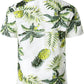 JOGAL C100 boys floral Hawaiian shirt in Whitepineapple - back