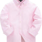 JOGAL C570 Boys' Oxford Long-Sleeve Dress Shirt - Pink - front