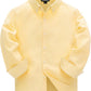 JOGAL C570 Boys' Oxford Long-Sleeve Dress Shirt - Yellow - front