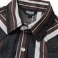 JOGAL C575 boys' Long-Sleeve Striped Western Pearl Snap Shirt, detail view