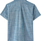 JOGAL C585 Boys' Cotton Chambray Short-Sleeve Shirt - Navy - back