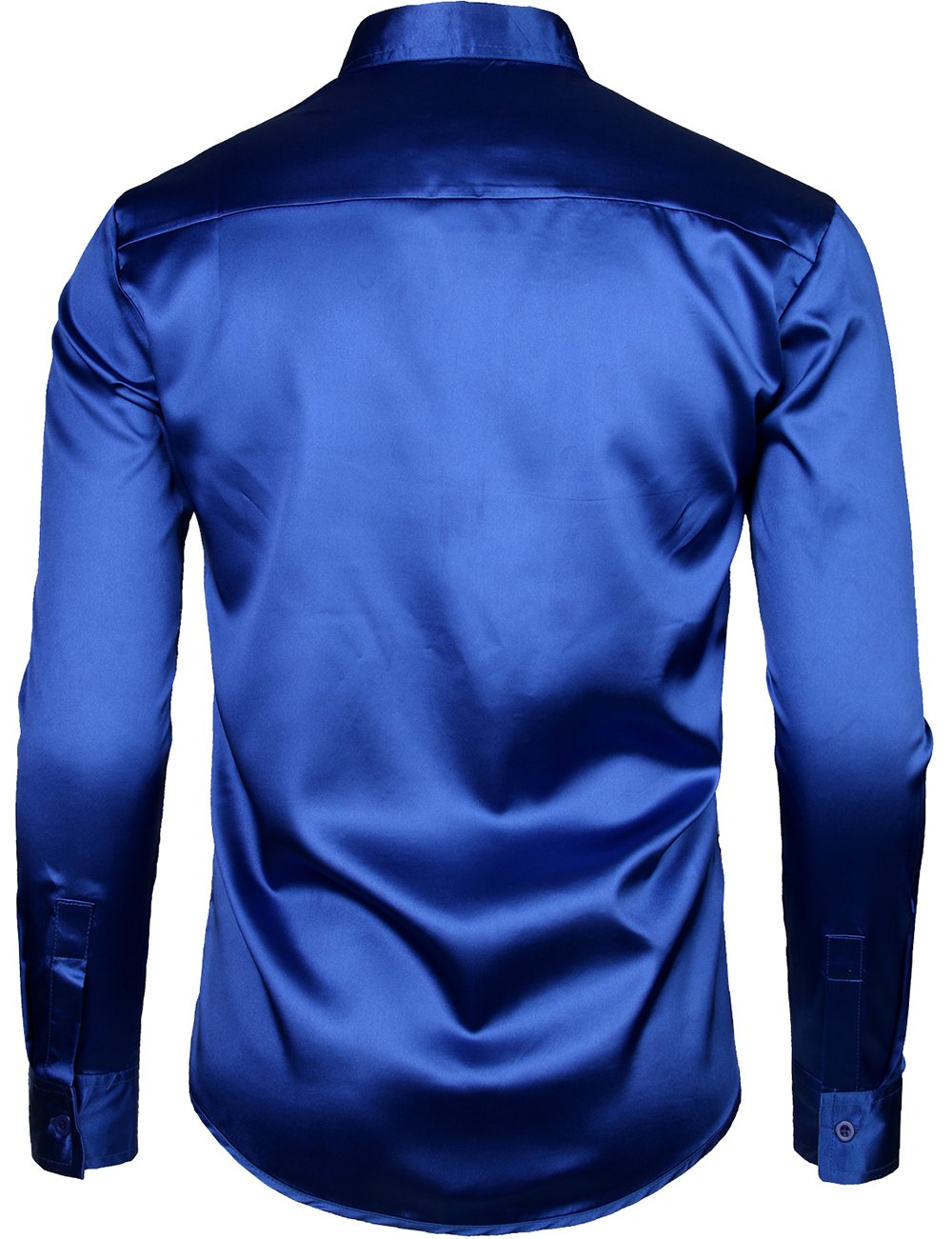 Camicia Uomo Con Paillettes JOGAL - Manica Corta Brillante, Per Discoteca E Feste Anni '70 - Foto 4