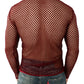 Men's Long Sleeve Fishnet Shirt – Fitted