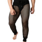 Men's Fishnet Pants – See-Through Mesh