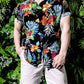 Men's Hawaiian Shirt – Geometric & Floral Prints