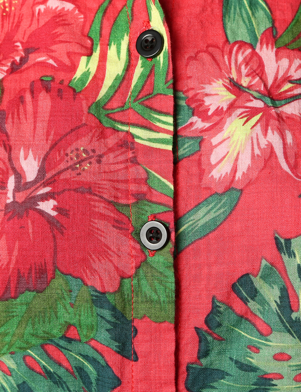 JOGAL Women's Floral Blouse Casual Button Down Short Sleeve Aloha Hawaiian Shirt