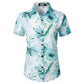 Women's Floral Hawaiian Shirt – Slim Fit