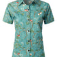 Women's Floral Hawaiian Shirt – Slim Fit